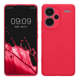   Etui Kwmobile do Xiaomi Redmi Note 13 Pro Plus 5G, różowe, silikonowe, KWM000020OF006C