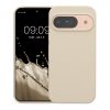 Etui Kwmobile do Google Pixel 9/Pixel 9 Pro, kremowe, silikonowe, KWM000020PI030C