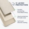 Etui Kwmobile do Google Pixel 9/Pixel 9 Pro, kremowe, silikonowe, KWM000020PI030C