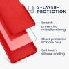 Etui Kwmobile do Google Pixel 9/Pixel 9 Pro, czerwone, silikonowe, KWM000020PI034C