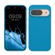 Etui Kwmobile do Google Pixel 9/Pixel 9 Pro, niebieskie, silikonowe, KWM000020PI035C