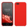 Etui Kwmobile do Apple iPhone 5/iPhone 5s/iPhone SE, czerwone, silikonowe, KWM000008GO104C