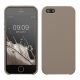 Etui Kwmobile do Apple iPhone 5/iPhone 5s/iPhone SE, beżowe, silikonowe, KWM000008GO105C