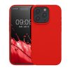 Etui Kwmobile do Apple iPhone 15 Pro, czerwone, silikonowe, KWM000020CC048C