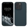 Etui Kwmobile do Apple iPhone 15 Pro Max, ciemnozielone, silikonowe, KWM000020CD020C