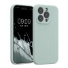 Etui Kwmobile do Apple iPhone 15 Pro, jasnozielone, silikonowe, KWM000022OM015C