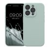 Etui Kwmobile do Apple iPhone 15 Pro, jasnozielone, silikonowe, KWM000022OM015C