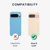 Etui Kwmobile do Google Pixel 9, ciemnoróżowe, silikonowe, KWM000020PG021C