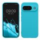 Etui Kwmobile do Google Pixel 9, jasnoniebieskie, silikonowe, KWM000020PG022C