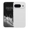 Etui Kwmobile do Google Pixel 9, białe, silikonowe, KWM000020PG023C