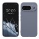 Etui Kwmobile do Google Pixel 9, szare, silikonowe, KWM000020PG024C