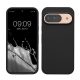Etui Kwmobile do Google Pixel 9/Pixel 9 Pro, czarne, silikonowe, KWM000020PI037C
