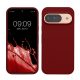 Etui Kwmobile do Google Pixel 9/Pixel 9 Pro, czerwone, silikonowe, KWM000020PI041C