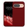 Etui Kwmobile do Google Pixel 9/Pixel 9 Pro, czerwone, silikonowe, KWM000020PI041C