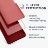 Etui Kwmobile do Google Pixel 9/Pixel 9 Pro, czerwone, silikonowe, KWM000020PI041C