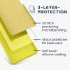 Etui Kwmobile do Google Pixel 9/Pixel 9 Pro, żółte, silikonowe, KWM000020PI043C