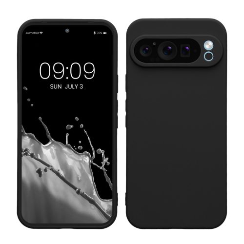 Etui Kwmobile do Google Pixel 9 Pro XL, ciemnoniebieskie, silikonowe, KWM000020PU018C