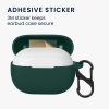 Etui na słuchawki Xiaomi Redmi Buds 4 Pro, Kwmobile, Zielone, Silikon, 59289.80