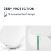 Etui na słuchawki JBL Wave 300 TWS, Kwmobile, Białe, Silikon, 59287.02