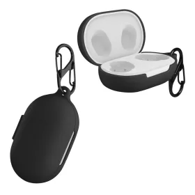   Etui na słuchawki OPPO Enco Buds W12, Kwmobile, Czarne, Silikon, 59288.01