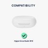 Etui na słuchawki OPPO Enco Buds W12, Kwmobile, Czarne, Silikon, 59288.01