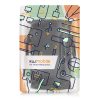 Zestaw 2 pokrowców Cooler Jacket na butelki 500 ml, Kwmobile, Czarny, Neopren, 55885.02