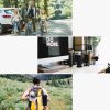 Zestaw 2 pokrowców Cooler Jacket na butelki 500 ml, Kwmobile, Czarny, Neopren, 55885.02
