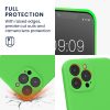 Etui Kwmobile do Apple iPhone 13 Pro Max, silikon, zielony, 59361.159