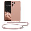 Etui Kwmobile do OPPO A16/A16s, silikon, różowy, 59410.154