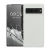 Etui kwmobile do Google Pixel 7 Pro, silikonowe, białe, 59400.48