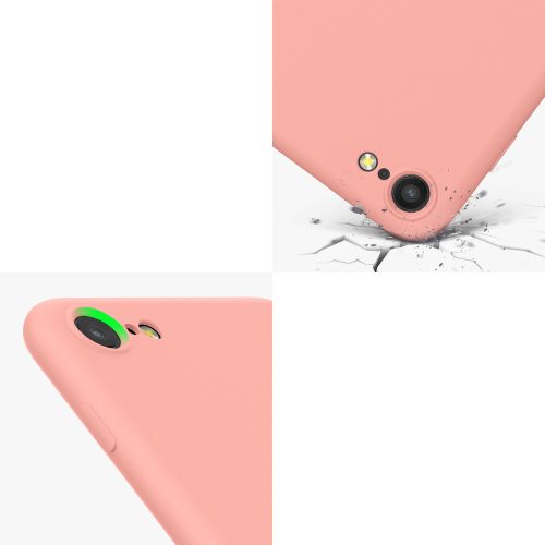 Etui kwmobile do Apple iPhone SE 3/iPhone 8/iPhone 7, silikon, różowy, 49979.89