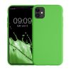 Etui kwmobile do Apple iPhone 11, silikonowe, zielone, 50791.44