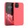 Etui Kwmobile do Apple iPhone 13, silikonowe, różowe, 55878.141