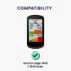 Etui ochronne do GPS Garmin Edge 1040/Edge 1040 Solar, Kwmobile, Czarny, Silikon, 59441.01
