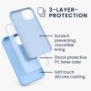 Etui Kwmobile do Apple iPhone 13, silikonowe, niebieskie, 55878.161