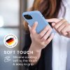 Etui Kwmobile do Apple iPhone 13, silikonowe, niebieskie, 55878.161