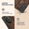Etui kwmobile do Xiaomi Redmi Note 11 Pro/Redmi Note 11 Pro 5G/Redmi Note 12 Pro, drewno, brązowy, 57381.07