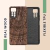 Etui kwmobile do Xiaomi Redmi Note 11 Pro/Redmi Note 11 Pro 5G/Redmi Note 12 Pro, drewno, brązowy, 57381.07
