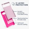 Etui Kwmobile do Google Pixel 6, silikonowe, różowe, 55480.77