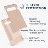 Etui kwmobile do Samsunga Galaxy S10, Silikon, Różowy, 47732.225