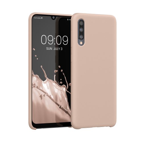 Etui kwmobile do Samsunga Galaxy A50, Silikon, Różowy, 48715.225