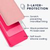 Etui kwmobile do Google Pixel 7 Pro, silikonowe, różowe, 59452.77
