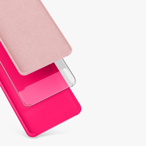 Etui kwmobile do Google Pixel 7, silikonowe, różowe, 59451.77