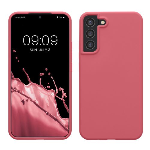 Etui kwmobile do Samsunga Galaxy S22 Plus, Silikon, Różowy, 56761.212