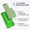 Etui kwmobile do Samsunga Galaxy S22 Plus, Silikon, Zielony, 56761.159