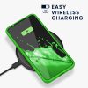 Etui kwmobile do Samsunga Galaxy S22 Plus, Silikon, Zielony, 56761.159