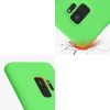 Etui kwmobile do Samsunga Galaxy S9, Silikon, Zielony, 44182.159