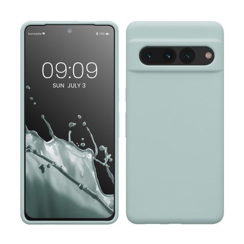 Etui kwmobile do Google Pixel 7 Pro, silikonowe, zielone, 59452.200