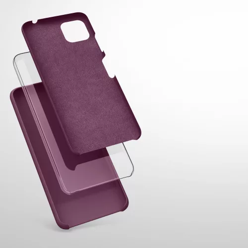 Etui Kwmobile do Samsunga Galaxy A22 5G, krzem, fiolet, 55489.187