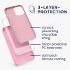 Etui Kwmobile do Apple iPhone 12 Pro Max, silikon, różowy, 52644.110